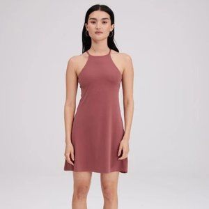 GIRLFRIEND COLLECTIVE Fig Naomi Workout Dress NWOT